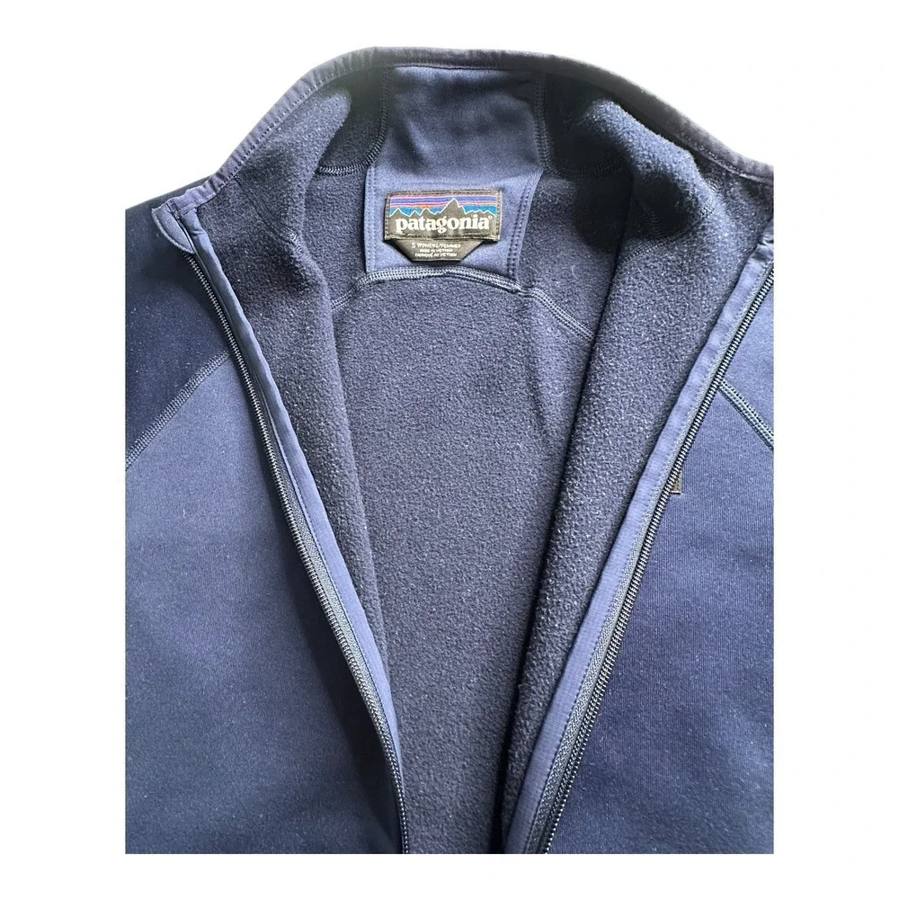 Patagonia‎ Jacket Womans Small CrossTrek Full Zip Blue Gorpcore Active Stretch